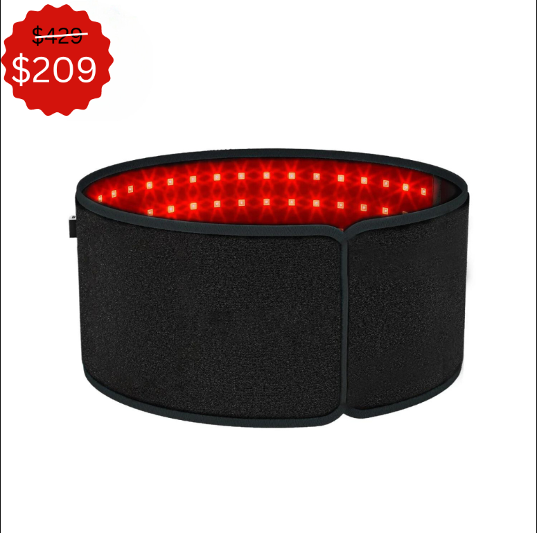 LuminousHeal LED Red Infrared Light Therapy Belt (New Listing)