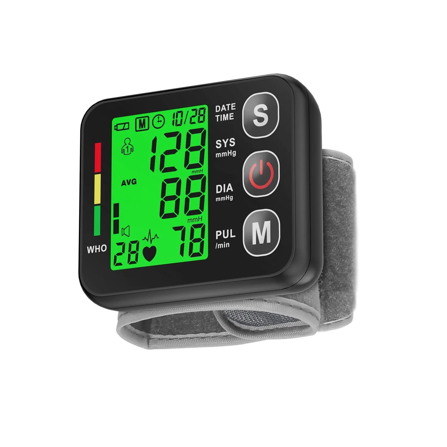 LuminousHeal Blood Pressure Monitor