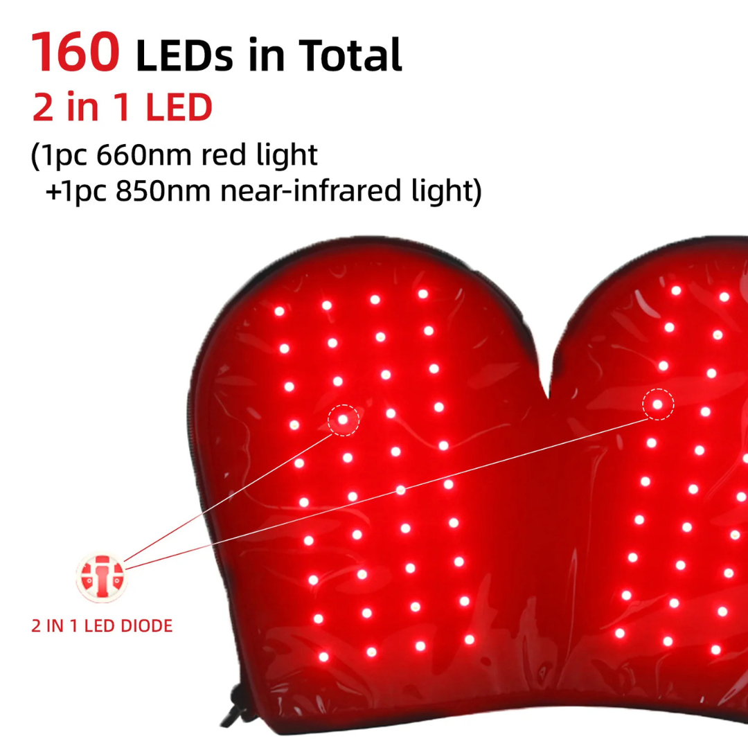 Red Light Therapy Glove