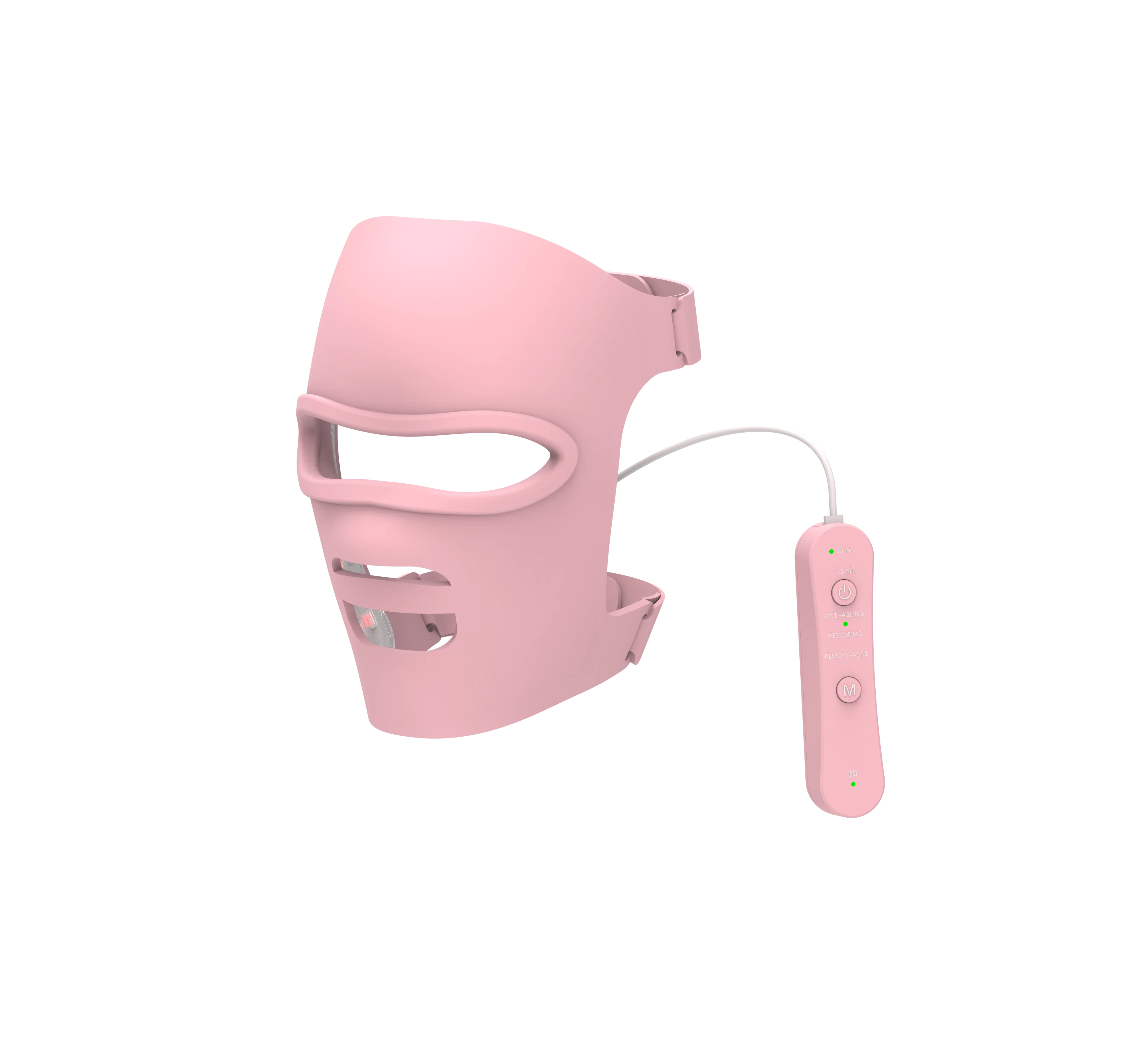 LuminousHeal LED Light Therapy Mask (PINK)