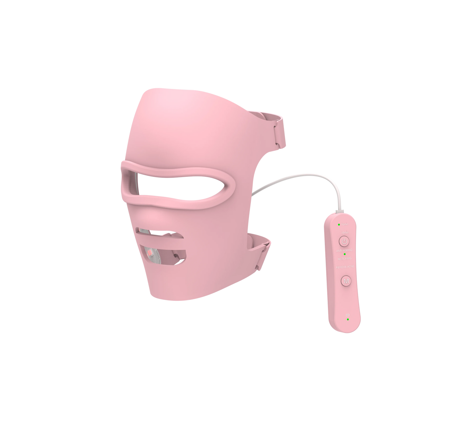 LuminousHeal LED Light Therapy Mask (PINK)