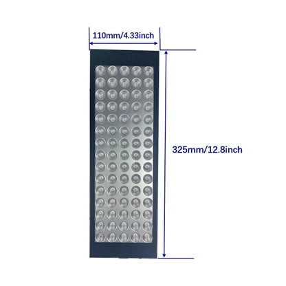 LuminousHeal Red and Infrared Light Therapy Lamp (Source)